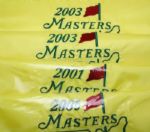 Lot of Four Masters Flags - 2003(x2), 2001, and 2005