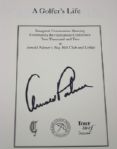 'A Golfer's Dream' Signed by Arnold Palmer JSA COA