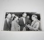 Cary Middlecoff Original Wire Photo - Receiving Plaque From Bobby Jones