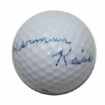 Herman Keiser Signed Golf Ball JSA COA