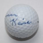 Herman Keiser Signed Golf Ball JSA COA