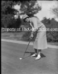 Mary K. Browne Putting Vintage Glass Plate Negative - Dennis Brearley Collection GF46