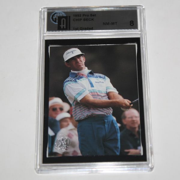 Chip Beck 1992 Pro-Set 59 Collectible Graded Card