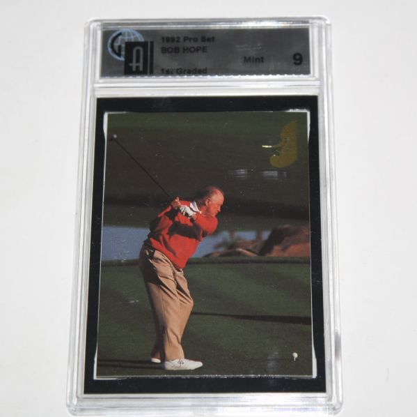 Bob Hope 1992 Pro-Set Gift Set Collectible Graded Card