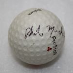 Phil Mickelson Signed Cherry Hills Logo Golf Ball JSA COA FULL LETTER...RARE BALL!!