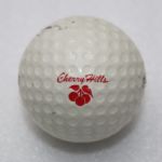 Phil Mickelson Signed Cherry Hills Logo Golf Ball JSA COA FULL LETTER...RARE BALL!!