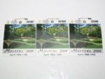 Lot of Three Masters 2008 Masters Badges-Trevor Immelman Win