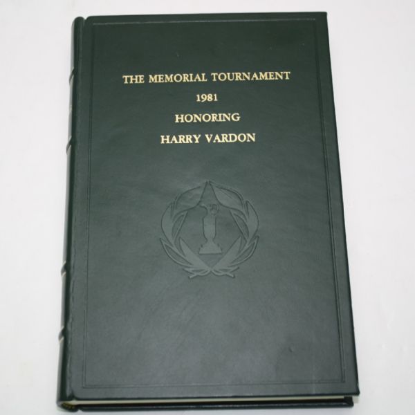 1988 The Memorial Tournament Book - Honoring Harry Vardon