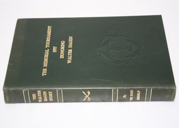 The Walter Hagen Story- Honoree 1977 Memorial Tournament Reprint #108/250 Scarce!