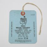 1961 Saturday Masters Badge #1326 Gary Player 