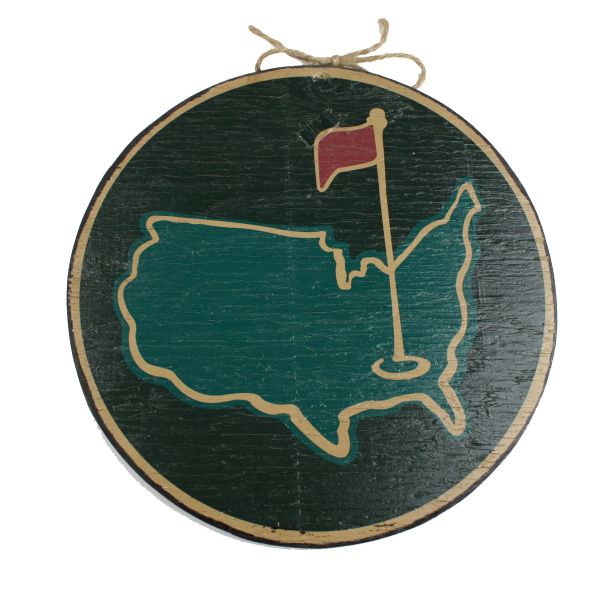 Vintage Handpainted Masters Wooden Sign