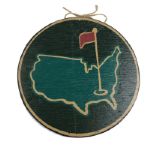 Vintage Handpainted Masters Wooden Sign