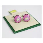Master Cuff Links Pink 