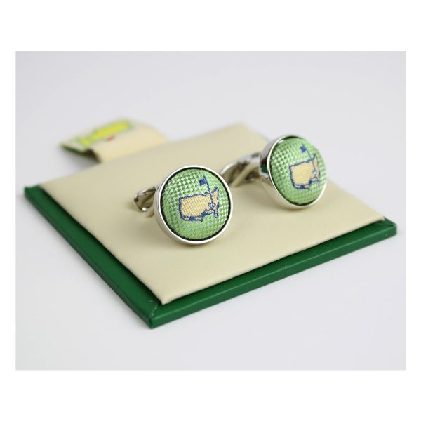 Master Cuff Links Embroidered Green