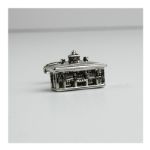 Masters Cuff Links- Silver Clubhouse
