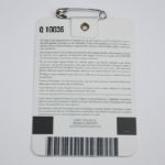 2001 Masters Badge - Tiger Woods 2nd Masters Win