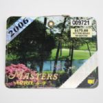 2006 Masters Badge - Phil Mickelsons 2nd Masters Win-Great Item To Be Signed