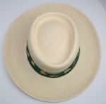 Masters Straw Hat with 12 Commemorative Pins - 1997-1999, 2001-2007, 2011, 2012
