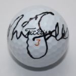 Nick Faldo Signed Masters Logo Golf Ball JSA COA