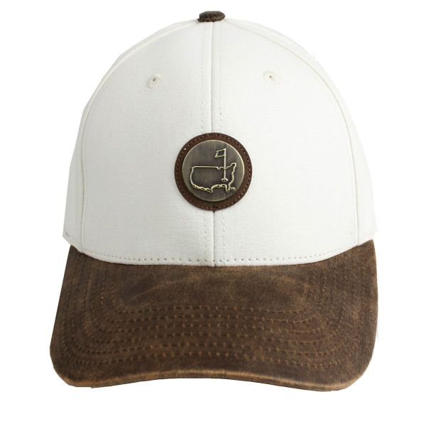 2014 Masters Hottest Selling Member Hat Beige with Brass Coin-Sold only in VIP Area