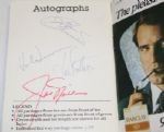 1981 US Open Merion Program with Nicklaus, Crenshaw, Irwin, and Sutton Autographs