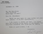 Ben Hogan Signed TLS On Hogan Letterhead w/PSA Cert