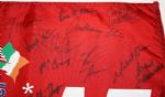 2005 Course Flown Walker Cup Flag Signed by Full European and USA Squads-Chicago Golf Club JSA COA