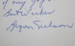 Byron Nelson Hand Written Signed Personal Notecard JSA COA