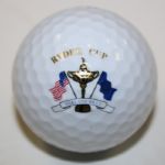 Luke Donald Signed 'Ryder Cup' Golf Ball JSA COA
