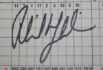 Phil Mickelson Signed Baltusrol Scorecard JSA COA