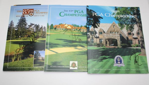 Lot of 6 Signed Programs from Different Majors JSA COA