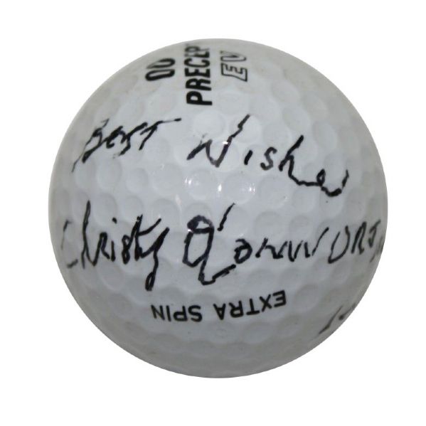Christy OConnor Jr. Autographed Golf Ball JSA COA