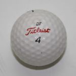 Tommy Nakajima Autographed Golf Ball JSA COA