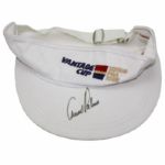 Arnold Palmer Signed Undated Vantage Cup Visor JSA COA
