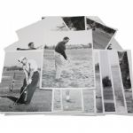 Lot of 23 Alex Morrison Photos of Frank Stranahan Including 3 Signed Photos JSA COA