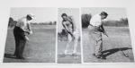 Lot of 23 Alex Morrison Photos of Frank Stranahan Including 3 Signed Photos JSA COA