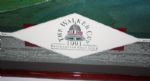 Framed 1991 Walker Cup Poster Signed By Both Teams-Presented to Contestant D. Eger