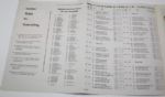 1967 US Open Pairing Sheet-Jack Nicklaus Win at Baltusrol G.C.