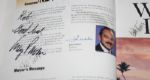 Lot of Ten Signed Miscellaneous Journals JSA COA