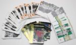 Miscellaneous Golf Cards Accompanying Golf Balls Lot, includes additional Lot of Cards