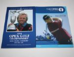 Lot of Five Open Golf Signed Programs - Curtis, Daly(2x), Price, and Calcavecchia JSA COA