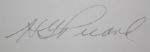 Henry Picard Signed Cut - Masters Champ 1938 - JSA COA