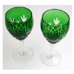 Augusta National Members Wine Glass - Green