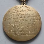 Frank Stranahan's 1952 North South Amateur Medalist Award-14K Medal - Pinehurst 