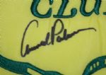 Seldom Seen Augusta National Members Flag Signed by Arnold Palmer JSA COA