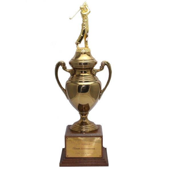 Frank Stranahans 1954 Kansas City Open Low Amateur Trophy 