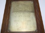 Frank Stranahan's 1952 Houston Open Runner-Up Plaque-Jack Burke Wins PGA Event