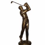 1949 Greater Greensbroro Open Low Amateur Trophy-Frank Stranahan- 39 TALL