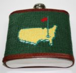 Smathers + Branson Needlepoint Augusta National Members Flask 