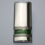 Masters Undated Silver Money Clip with Green